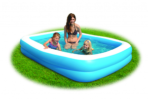 בריכה משפחתית מתנפחת קטנה 201x150x51 ס"מ