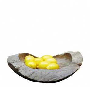 קערת עץ NATURAL - קוטר 50 880544 טיק