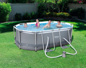 בריכת BESTWAY הכל כלול אולטרה אובלית 300X200X84