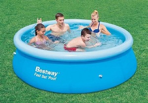 בריכת BESTWAY שפה מתנפחת 244X66 דגם 57265 