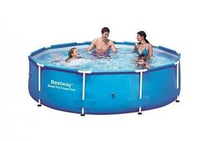 בריכת BESTWAY עגולה הכל כלול עמודים366X76 דגם 56415C