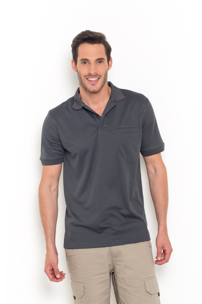 פולו DRY FIT עם כיס