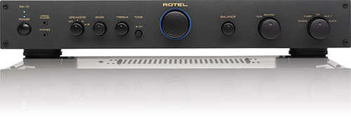 מגבר משולב - דגם RA10 מבית Rotel צבע שחור