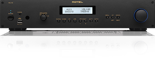 מעבד משולב - דגם RA12 מבית Rotel צבע שחור