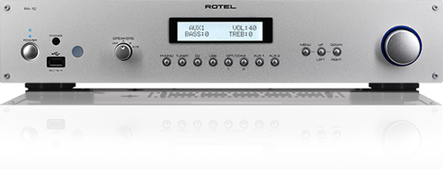 מעבד משולב - דגם RA12 מבית Rotel צבע שחור