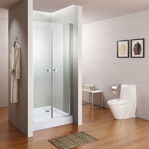 קרס - מקלחון חזית דלתות נפתחות 86-90