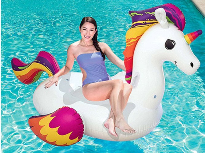 חד קרן ענקי מתנפח bestway 41113