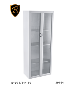 ארון 2 דלתות שקופות PVC דגם רוני B-Fresh