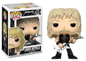 Funko Pop - James Hetfield (Metallica)  57 בובת פופ