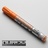 טוש צבע לעור כתום 2 ממ Darwi Leather Marker