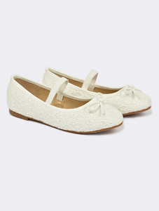 נעל בובה תחרה