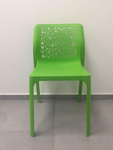 מירי כסא אורח/ המתנה- גרסת "מדיה אותיות ומספרים " - פלסטיק - צבע שחור מיליון כסאות