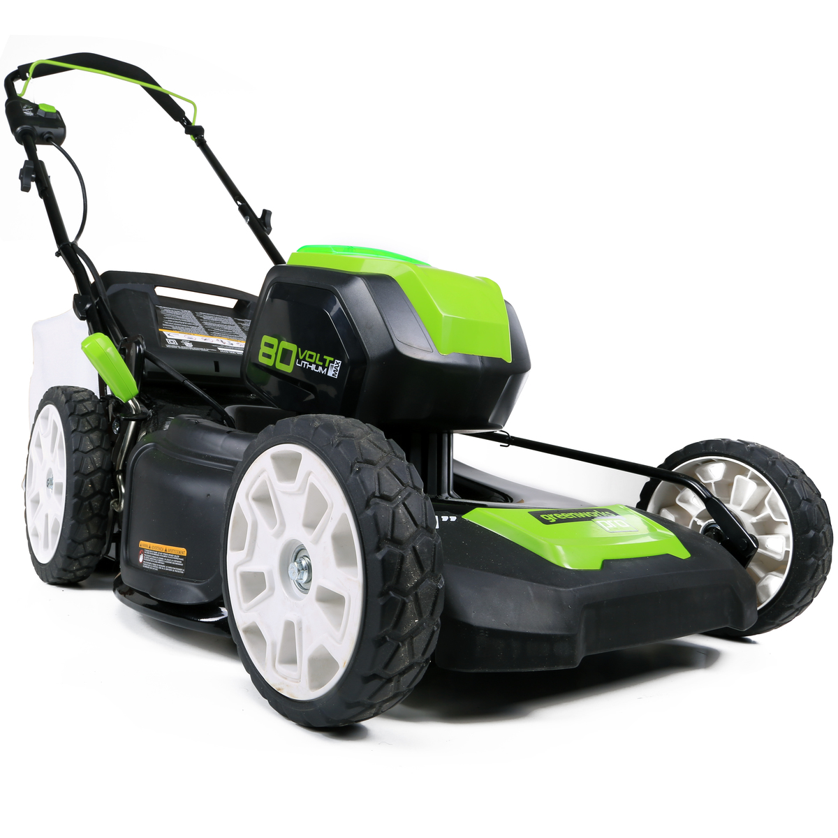 מכסחת דשא נטענת חשמלית  greenworks 80V