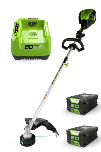 חרמש חשמלי נטען 80V תוצרת greenworks