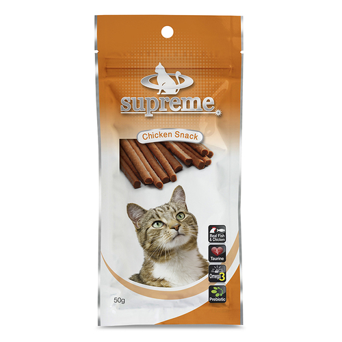 חטיף לחתול סופרמי בטעם עוף 50 גרם / Supreme Chicken Snack