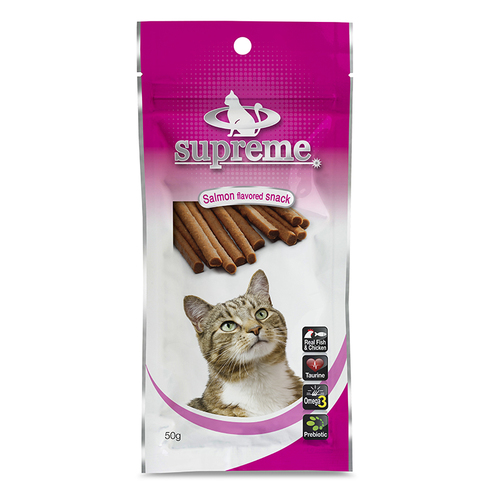 חטיף לחתול סופרמי בטעם סלמון 50 גרם / Supreme Salamon Snack