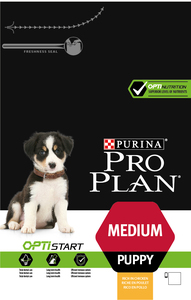 פרו פלאן עוף לגורים מגזע בינוני 12 ק"ג \ Pro Plan Optistart Medium Puppy