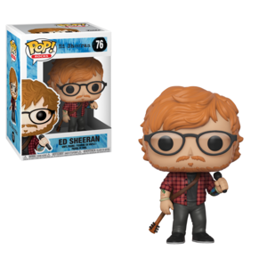 Funko Pop - Ed Sheeran (Rock Legends) 76 בובת פופ אד שירן