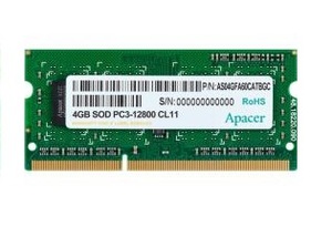 זכרון Apacer DDR3 4GB 1600MHz DV.04G2K.HAM