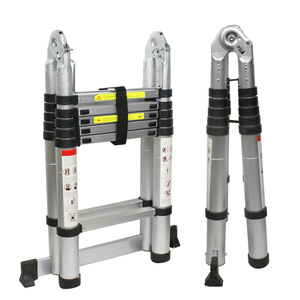 סולם טלסקופי כפול 1953 מתקפל 3.80 מ