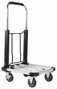 עגלת משא מאלומיניום מתקפלת 4 גלגלים 150 ק