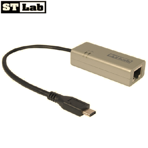 כבל מתאם רשת STLab USB Type-C to 1GBe LAN RJ45