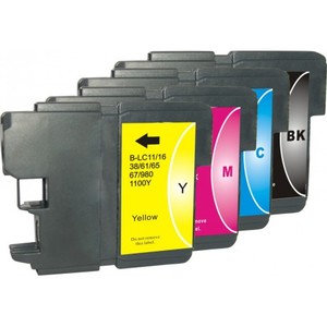 תואם BROTHER LC 970/1000 סט