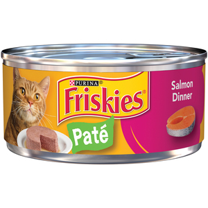 שימורי פריסקיז לחתול בטעם פטה סלמון \ Friskies Pate Salmon Dinner