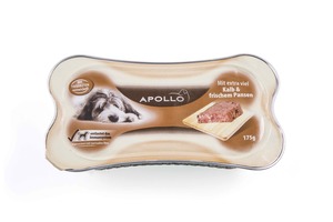 אפולו עגל וחלקי פנים 175 גרם \ Apollo Kalb & Frischem Pansen