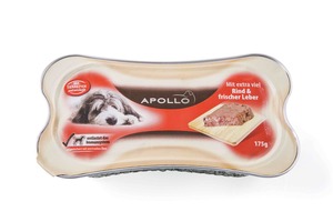 אפולו עגל וכבד 175 גרם \ Apollo Kalb & Rind & Frischer Leber