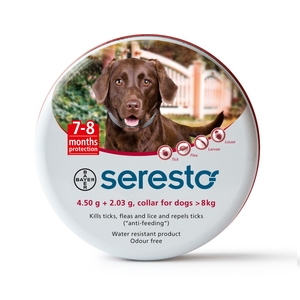 סרסטו קולר לכלב גדול מעל 8 ק"ג \ Seresto Collar For Dogs