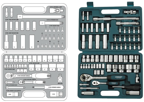 סט בוקסות 1/2 + 1/4 70 יח