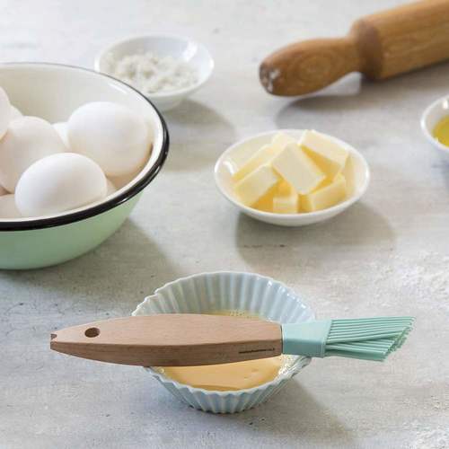 מברשת סיליקון - תכלת MB6775