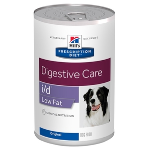  i\d Prescription Diet Digestive Care Low Fat - שימורים לכלב הילס 360 גרם 