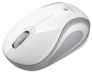 עכבר אלחוטי Logitech Mini M187 Retail - צבע לבן