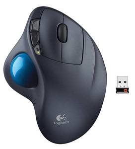 עכבר כדור גלילה אלחוטי Logitech Wireless Trackball M570 Retail