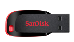 התקן SANDISK CRUZER BLAD Z50 16G שחור