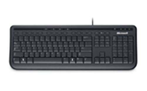 עברית Wired Kbrd 600 USB Port