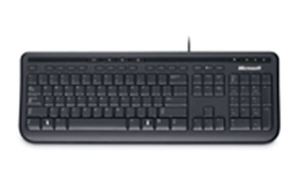 עברית Wired Kbrd 600 USB Port