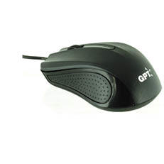 עכבריםעכבר USB אופטי שחור