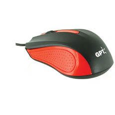 עכבריםעכבר USB אופטי אדום