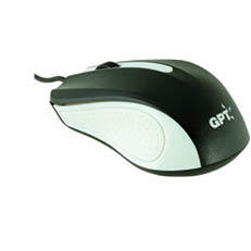 עכבריםעכבר USB אופטי לבן