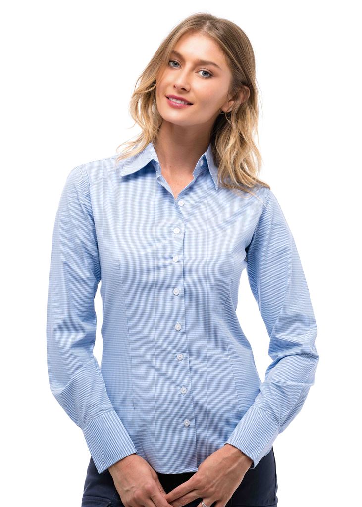 חולצת נשים משובצת