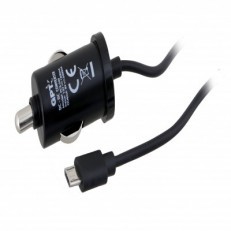 מטענים וכבליםמטען רכב 2.4A מיקרו USB שחור