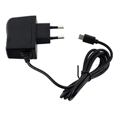 מטענים וכבליםמטען קיר 1A מיקרו GPT USB שחור