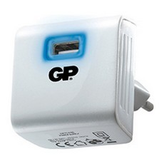 מטענים וכבליםמטען קיר USB 2.1A מעוצב GPT לבן
