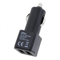 מטענים וכבליםמטען רכב 2XUSB 4.2A שחור