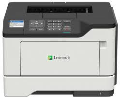 מדפסת לייזר שחור לבן Lexmark MS521DN 