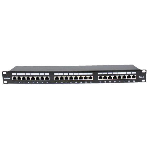 Luggar Patch Panel CAT6 24Ports STP