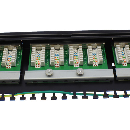 Luggar Patch Panel CAT6 24Ports STP